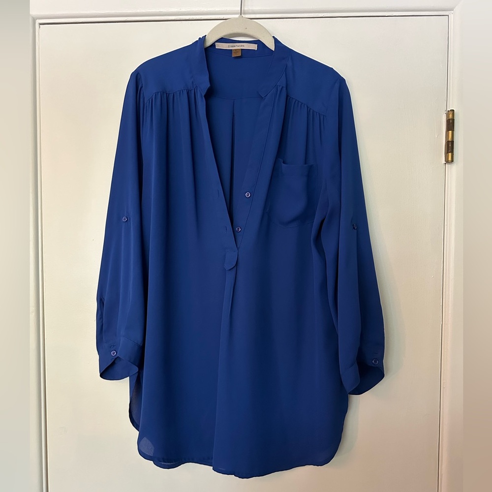 41 Hawthorn Royal Blue Blouse